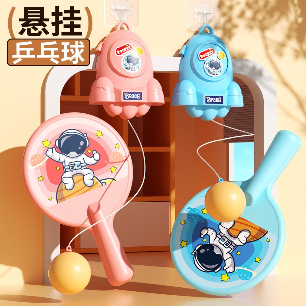 Kids Hanging Ping Pong Training Set for Fun & Learning