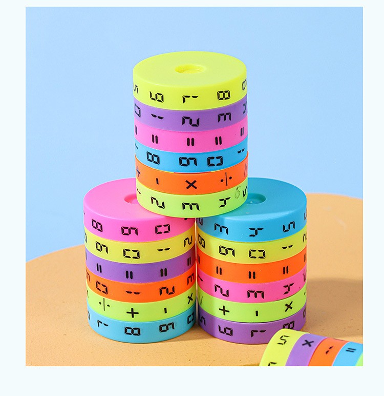 Colorful Math Learning Roller Toy – Kids Educational Puzzle